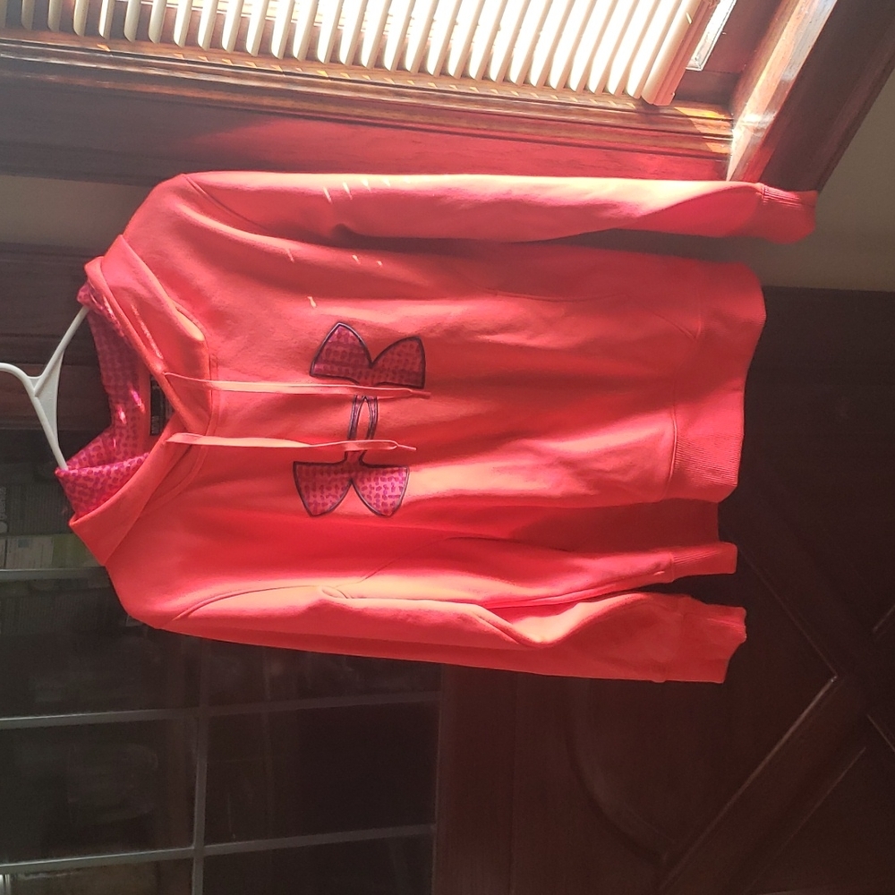 Under Armour Coral Hoodie with Logo